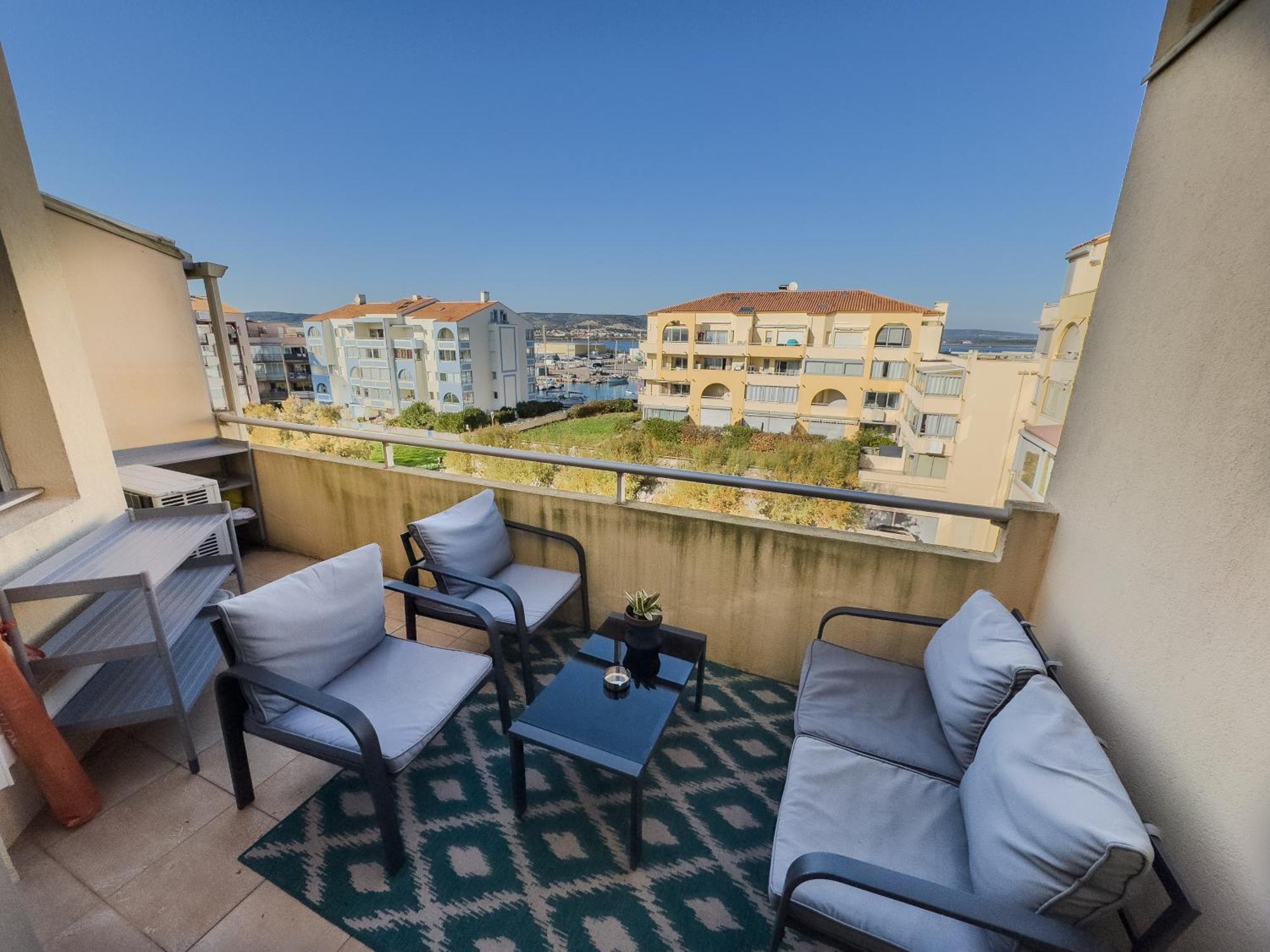 Appartement Le Vauban - 40M2 A Frontignan Plage - A 200M De La Plage - 15 Min De Sete Kültér fotó